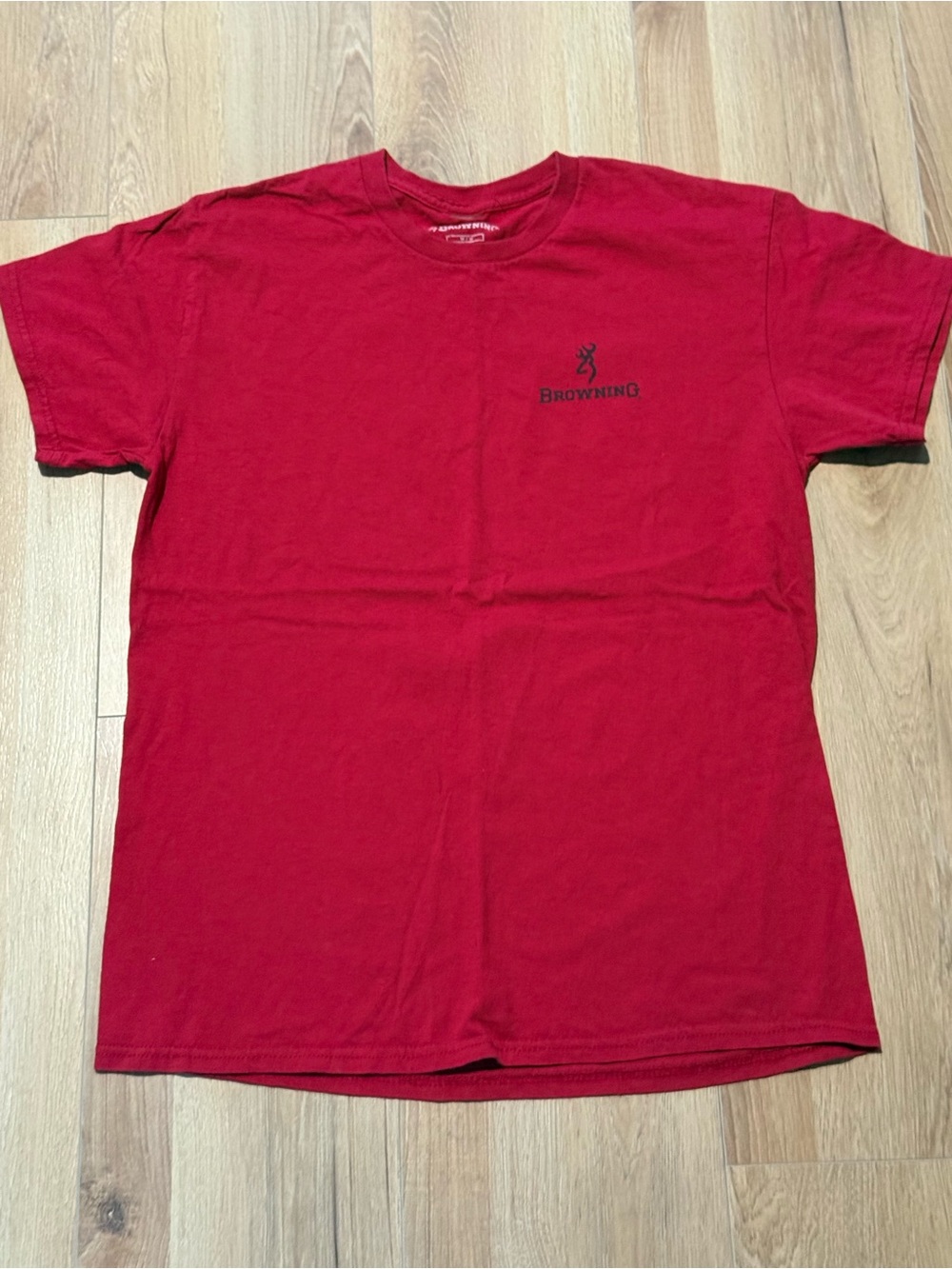 Browning Kids' Red Logo Tee